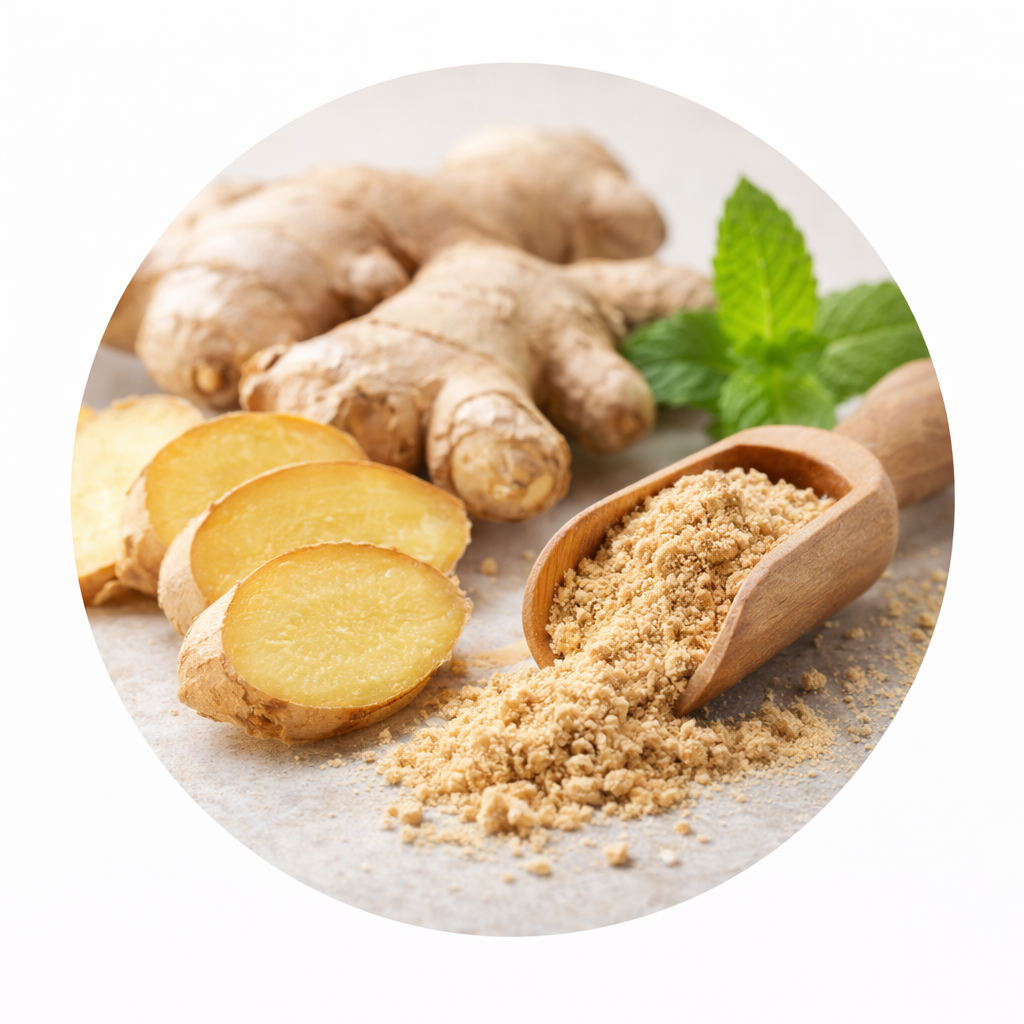 Flexacil Ultra Componentes: Jengibre